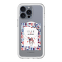 スリムプロテクションプレミアムケース with MagSafe［ ELLE×マイメロディ＆クロミ - トリコロールカラーグラフィック5 ］