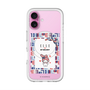 スリムプロテクションプレミアムケース with MagSafe［ ELLE×マイメロディ＆クロミ - トリコロールカラーグラフィック5 ］