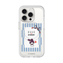 スリムプロテクションプレミアムケース with MagSafe［ ELLE×マイメロディ＆クロミ - トリコロールカラーグラフィック7 ］