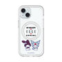 スリムプロテクションプレミアムケース with MagSafe［ ELLE×マイメロディ＆クロミ - トリコロールカラーグラフィック8 ］