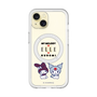 スリムプロテクションプレミアムケース with MagSafe［ ELLE×マイメロディ＆クロミ - トリコロールカラーグラフィック8 ］