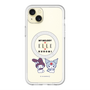 スリムプロテクションプレミアムケース with MagSafe［ ELLE×マイメロディ＆クロミ - トリコロールカラーグラフィック8 ］