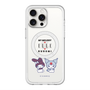 スリムプロテクションプレミアムケース with MagSafe［ ELLE×マイメロディ＆クロミ - トリコロールカラーグラフィック8 ］