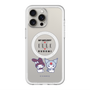 スリムプロテクションプレミアムケース with MagSafe［ ELLE×マイメロディ＆クロミ - トリコロールカラーグラフィック8 ］