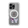 スリムプロテクションプレミアムケース with MagSafe［ ELLE×マイメロディ＆クロミ - トリコロールカラーグラフィック8 ］