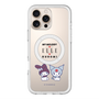 スリムプロテクションプレミアムケース with MagSafe［ ELLE×マイメロディ＆クロミ - トリコロールカラーグラフィック8 ］