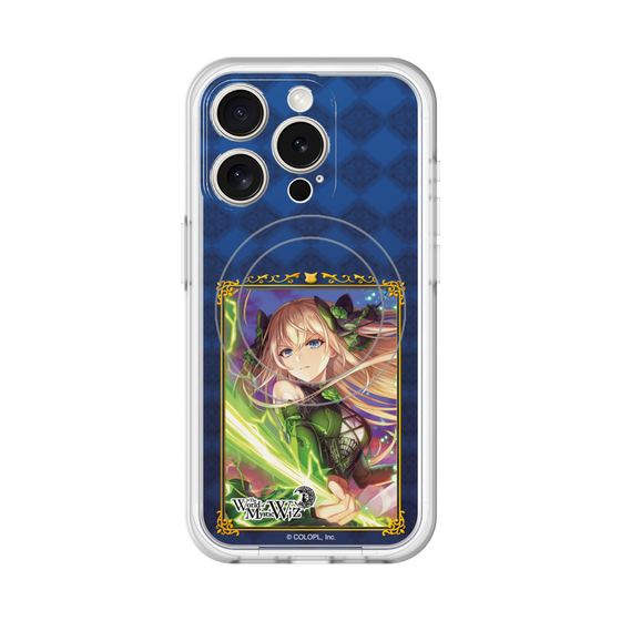 スリムプロテクションプレミアムケース with MagSafe［ クイズRPG 魔法使いと黒猫のウィズ - リフィル ］