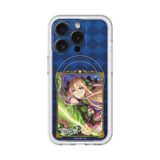 スリムプロテクションプレミアムケース with MagSafe［ クイズRPG 魔法使いと黒猫のウィズ - リフィル ］