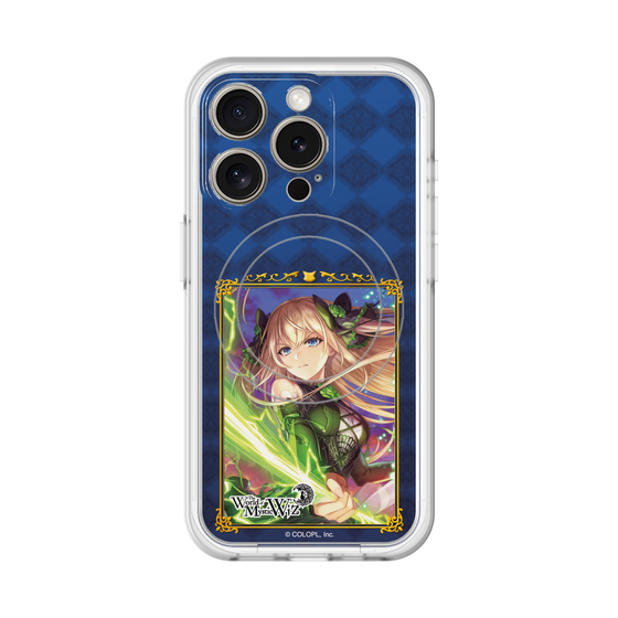 スリムプロテクションプレミアムケース with MagSafe［ クイズRPG 魔法使いと黒猫のウィズ - リフィル ］