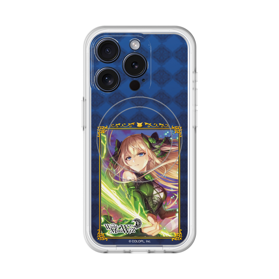 スリムプロテクションプレミアムケース with MagSafe［ クイズRPG 魔法使いと黒猫のウィズ - リフィル ］