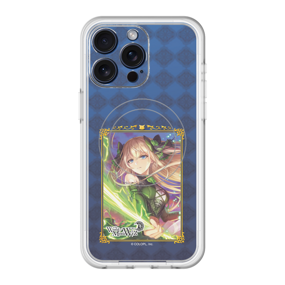 スリムプロテクションプレミアムケース with MagSafe［ クイズRPG 魔法使いと黒猫のウィズ - リフィル ］