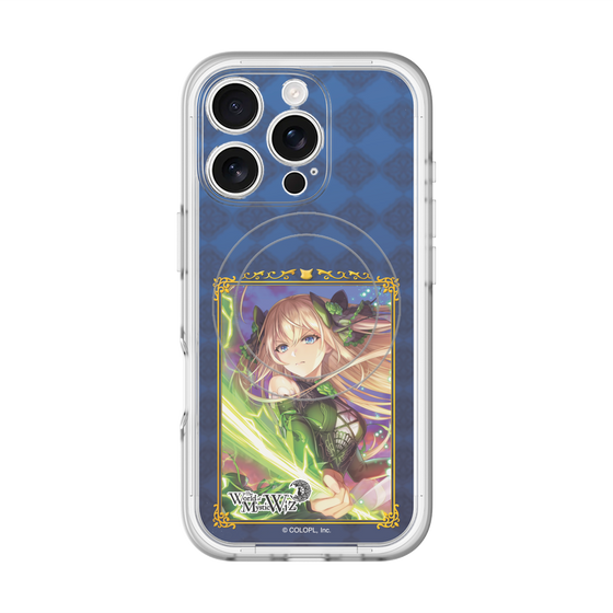 スリムプロテクションプレミアムケース with MagSafe［ クイズRPG 魔法使いと黒猫のウィズ - リフィル ］