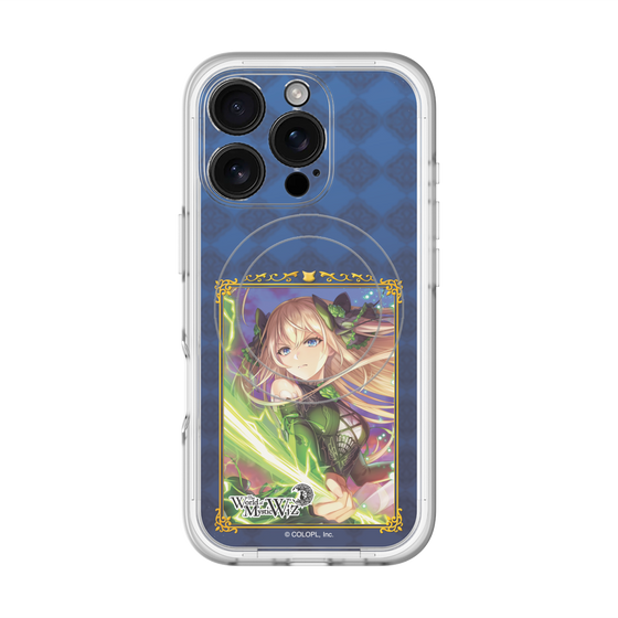 スリムプロテクションプレミアムケース with MagSafe［ クイズRPG 魔法使いと黒猫のウィズ - リフィル ］
