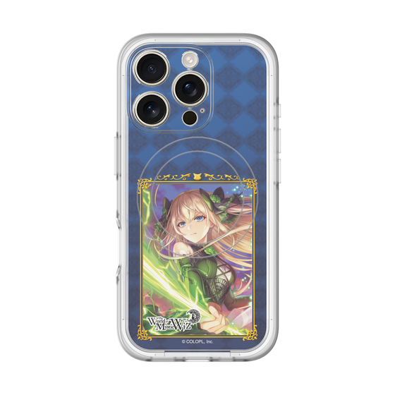 スリムプロテクションプレミアムケース with MagSafe［ クイズRPG 魔法使いと黒猫のウィズ - リフィル ］