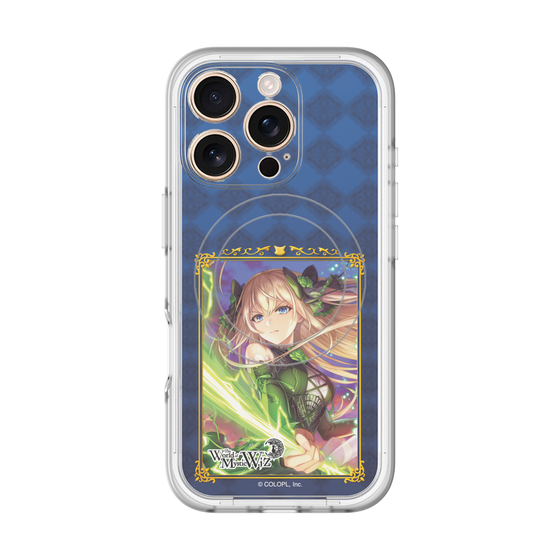 スリムプロテクションプレミアムケース with MagSafe［ クイズRPG 魔法使いと黒猫のウィズ - リフィル ］