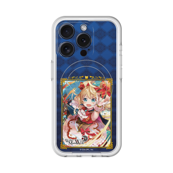 スリムプロテクションプレミアムケース with MagSafe［ クイズRPG 魔法使いと黒猫のウィズ - アリエッタ ］