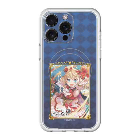 スリムプロテクションプレミアムケース with MagSafe［ クイズRPG 魔法使いと黒猫のウィズ - アリエッタ ］