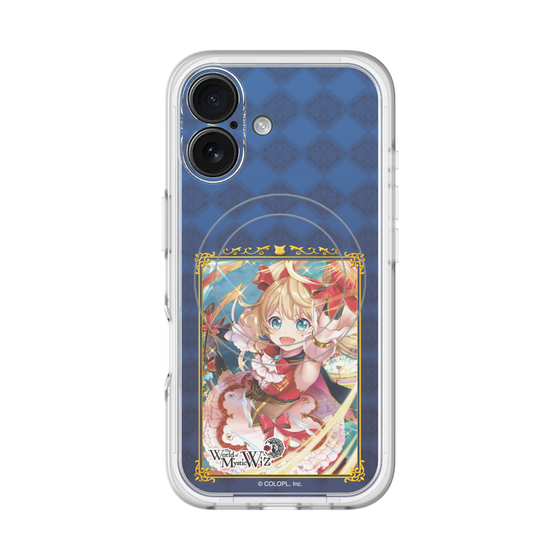 スリムプロテクションプレミアムケース with MagSafe［ クイズRPG 魔法使いと黒猫のウィズ - アリエッタ ］