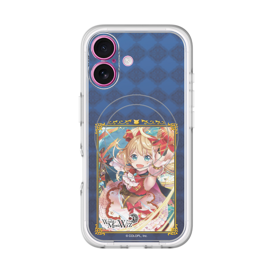 スリムプロテクションプレミアムケース with MagSafe［ クイズRPG 魔法使いと黒猫のウィズ - アリエッタ ］