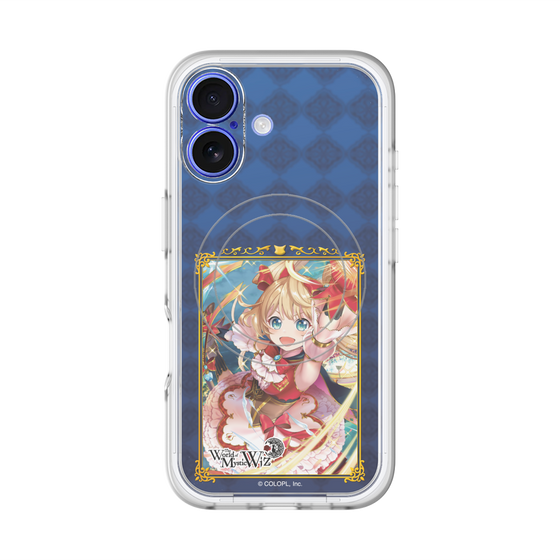 スリムプロテクションプレミアムケース with MagSafe［ クイズRPG 魔法使いと黒猫のウィズ - アリエッタ ］