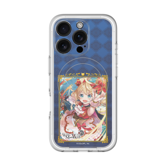 スリムプロテクションプレミアムケース with MagSafe［ クイズRPG 魔法使いと黒猫のウィズ - アリエッタ ］