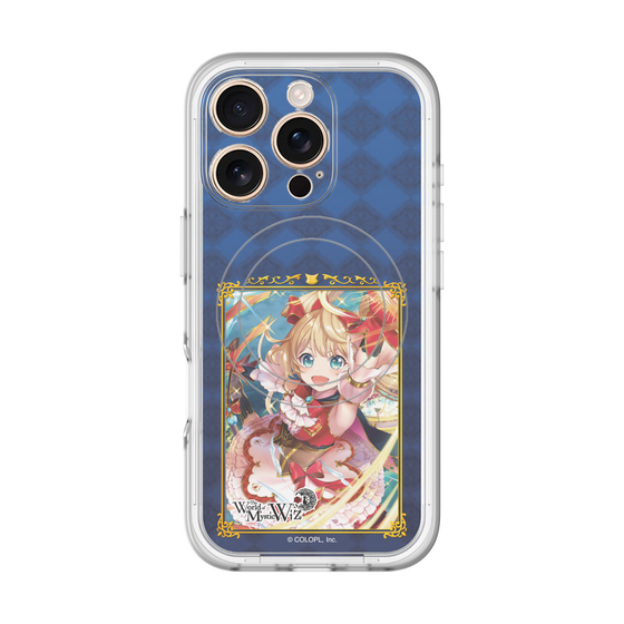 スリムプロテクションプレミアムケース with MagSafe［ クイズRPG 魔法使いと黒猫のウィズ - アリエッタ ］