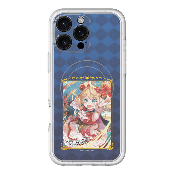 スリムプロテクションプレミアムケース with MagSafe［ クイズRPG 魔法使いと黒猫のウィズ - アリエッタ ］