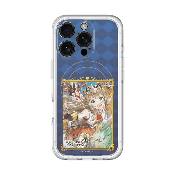 スリムプロテクションプレミアムケース with MagSafe［ クイズRPG 魔法使いと黒猫のウィズ - リティカ ］