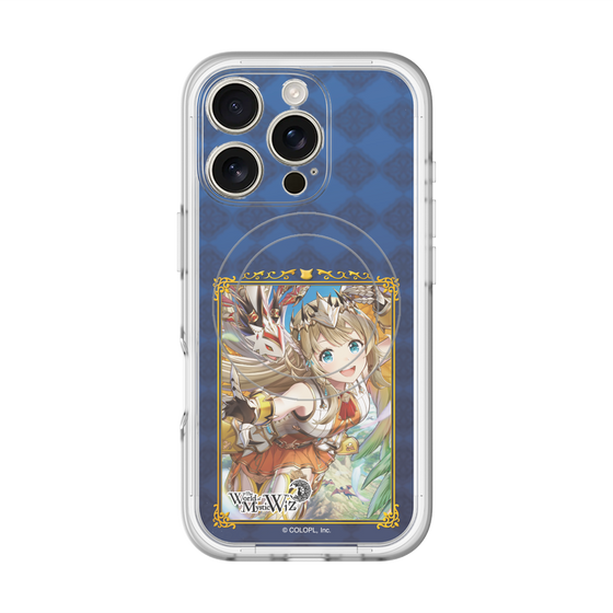 スリムプロテクションプレミアムケース with MagSafe［ クイズRPG 魔法使いと黒猫のウィズ - リティカ ］