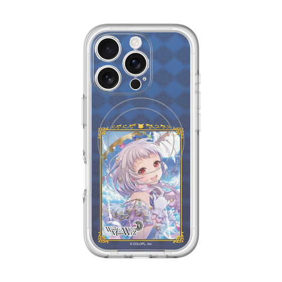 スリムプロテクションプレミアムケース with MagSafe［ クイズRPG 魔法使いと黒猫のウィズ - クレティア ］