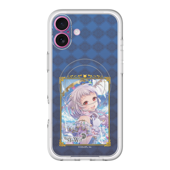 スリムプロテクションプレミアムケース with MagSafe［ クイズRPG 魔法使いと黒猫のウィズ - クレティア ］