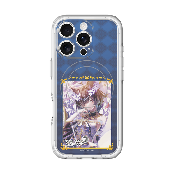 スリムプロテクションプレミアムケース with MagSafe［ クイズRPG 魔法使いと黒猫のウィズ - ハデスIV ］