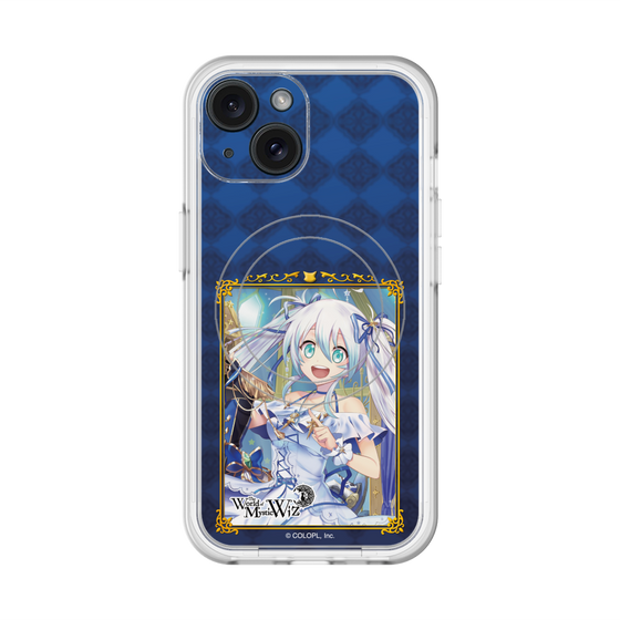スリムプロテクションプレミアムケース with MagSafe［ クイズRPG 魔法使いと黒猫のウィズ - リルム ］