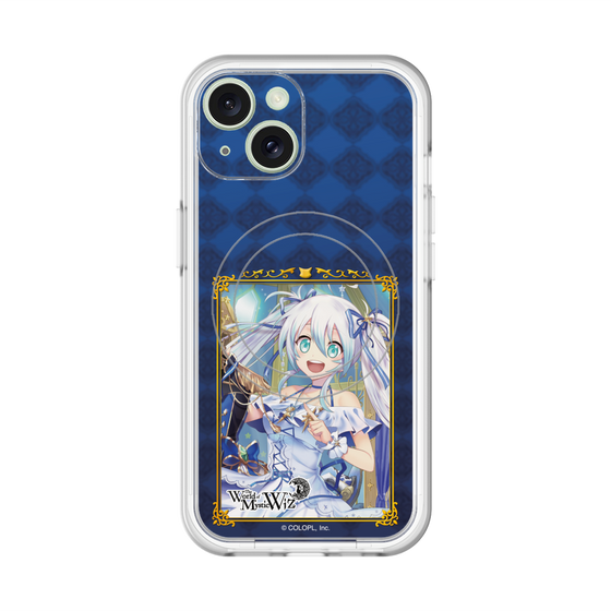 スリムプロテクションプレミアムケース with MagSafe［ クイズRPG 魔法使いと黒猫のウィズ - リルム ］