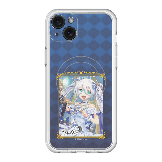 スリムプロテクションプレミアムケース with MagSafe［ クイズRPG 魔法使いと黒猫のウィズ - リルム ］