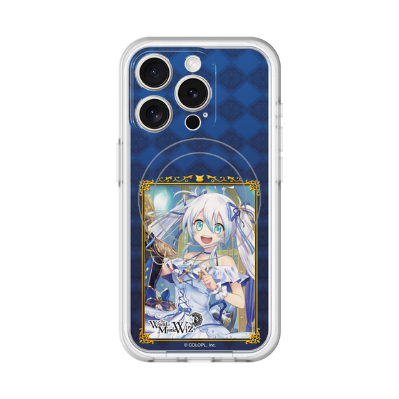スリムプロテクションプレミアムケース with MagSafe［ クイズRPG 魔法使いと黒猫のウィズ - リルム ］