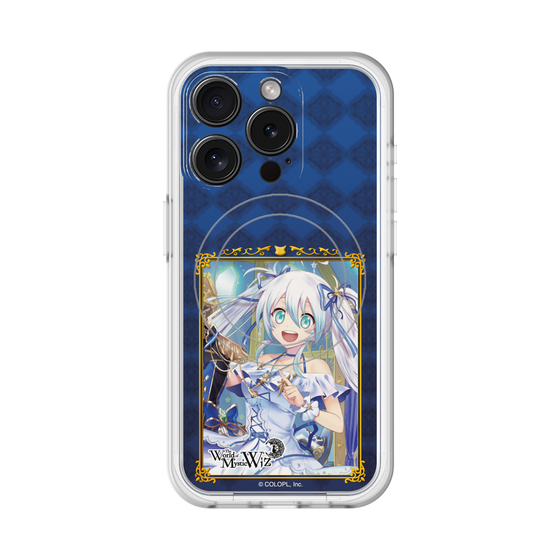 スリムプロテクションプレミアムケース with MagSafe［ クイズRPG 魔法使いと黒猫のウィズ - リルム ］