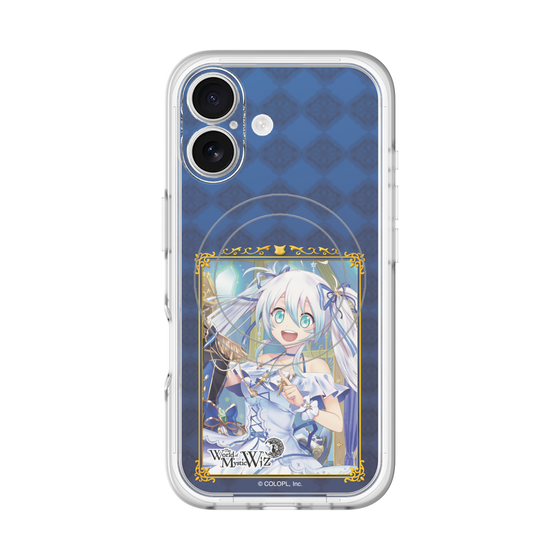 スリムプロテクションプレミアムケース with MagSafe［ クイズRPG 魔法使いと黒猫のウィズ - リルム ］