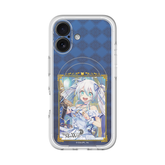 スリムプロテクションプレミアムケース with MagSafe［ クイズRPG 魔法使いと黒猫のウィズ - リルム ］