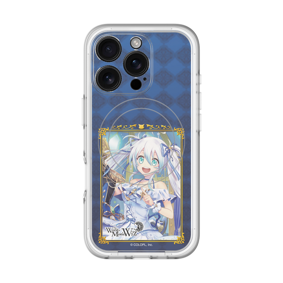スリムプロテクションプレミアムケース with MagSafe［ クイズRPG 魔法使いと黒猫のウィズ - リルム ］