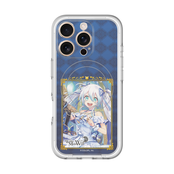 スリムプロテクションプレミアムケース with MagSafe［ クイズRPG 魔法使いと黒猫のウィズ - リルム ］
