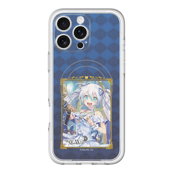 スリムプロテクションプレミアムケース with MagSafe［ クイズRPG 魔法使いと黒猫のウィズ - リルム ］