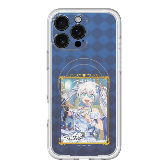 スリムプロテクションプレミアムケース with MagSafe［ クイズRPG 魔法使いと黒猫のウィズ - リルム ］