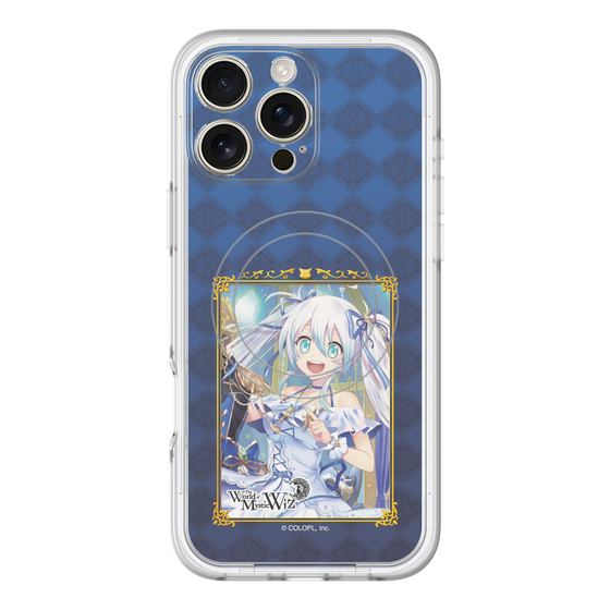 スリムプロテクションプレミアムケース with MagSafe［ クイズRPG 魔法使いと黒猫のウィズ - リルム ］