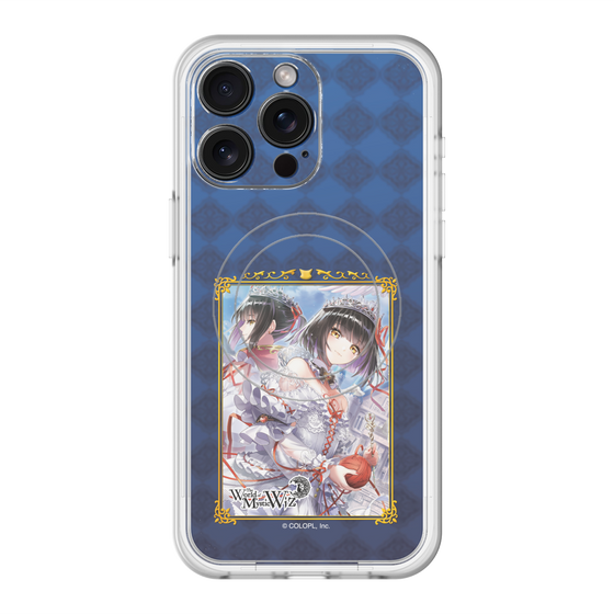 スリムプロテクションプレミアムケース with MagSafe［ クイズRPG 魔法使いと黒猫のウィズ - スノウ ］