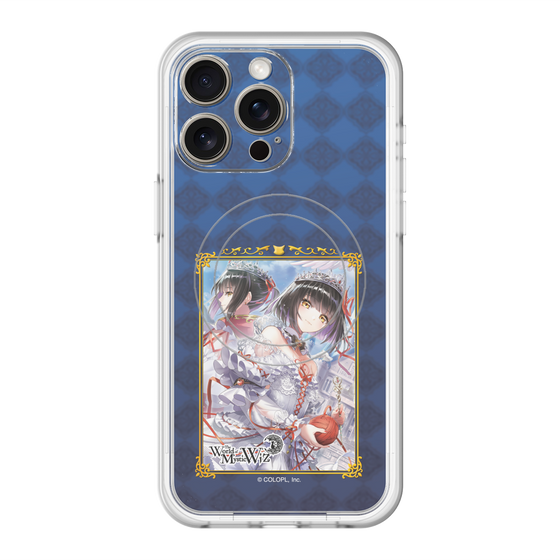 スリムプロテクションプレミアムケース with MagSafe［ クイズRPG 魔法使いと黒猫のウィズ - スノウ ］