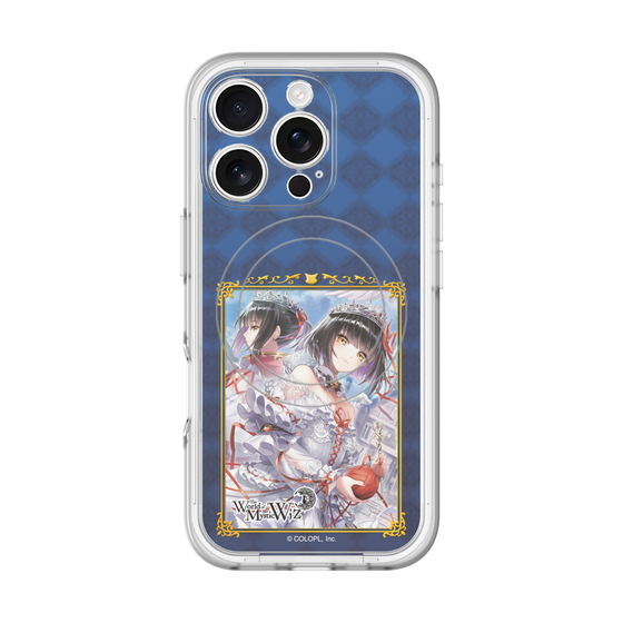 スリムプロテクションプレミアムケース with MagSafe［ クイズRPG 魔法使いと黒猫のウィズ - スノウ ］