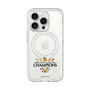 スリムプロテクションプレミアムケース with MagSafe［ 福岡ソフトバンクホークス - PERSOL PACIFIC LEAGUE 2025 CHAMOIONS ロゴ - クリア ］