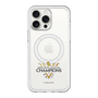スリムプロテクションプレミアムケース with MagSafe［ 福岡ソフトバンクホークス - PERSOL PACIFIC LEAGUE 2025 CHAMOIONS ロゴ - クリア ］