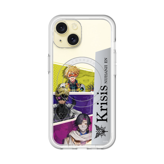 スリムプロテクションプレミアムケース with MagSafe［ NIJISANJI EN - Krisis - 集合 ］